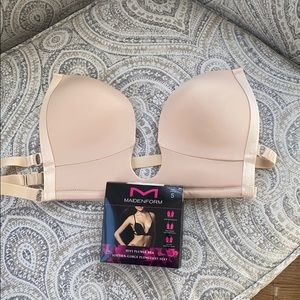 Maidenform Nude strapless bra